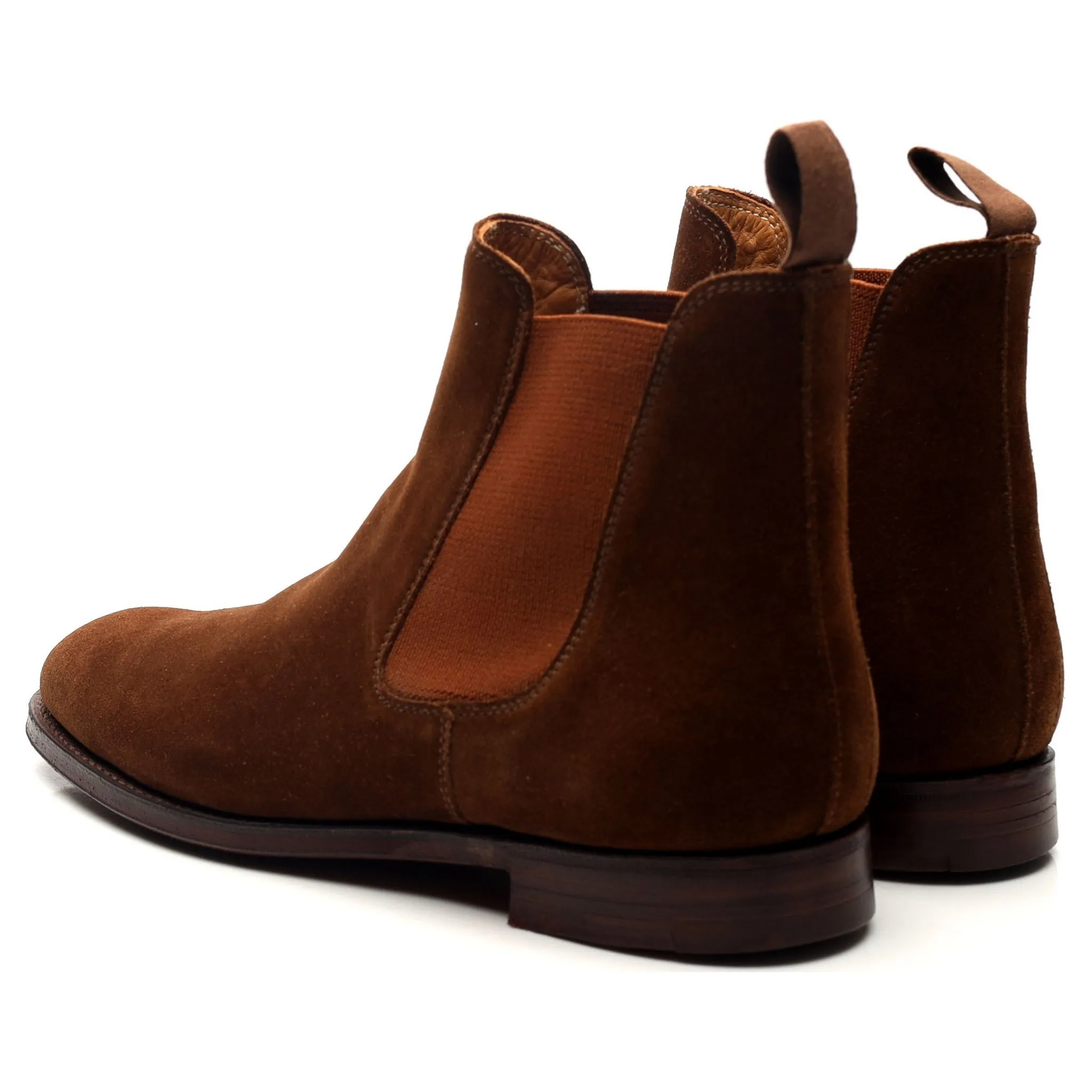 Women's 'Gresham' Brown Suede Chelsea Boots UK 4.5 C