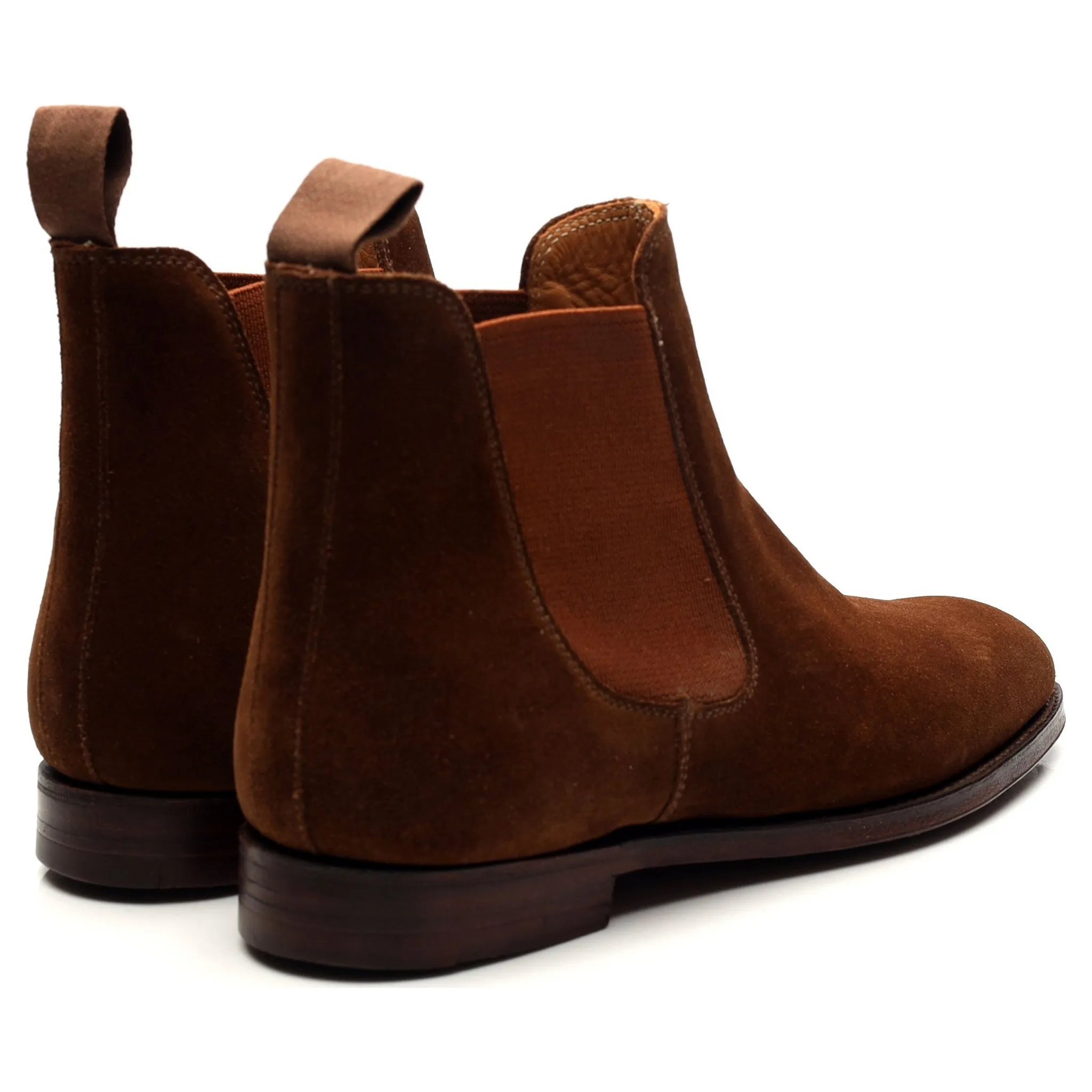 Women's 'Gresham' Brown Suede Chelsea Boots UK 4.5 C