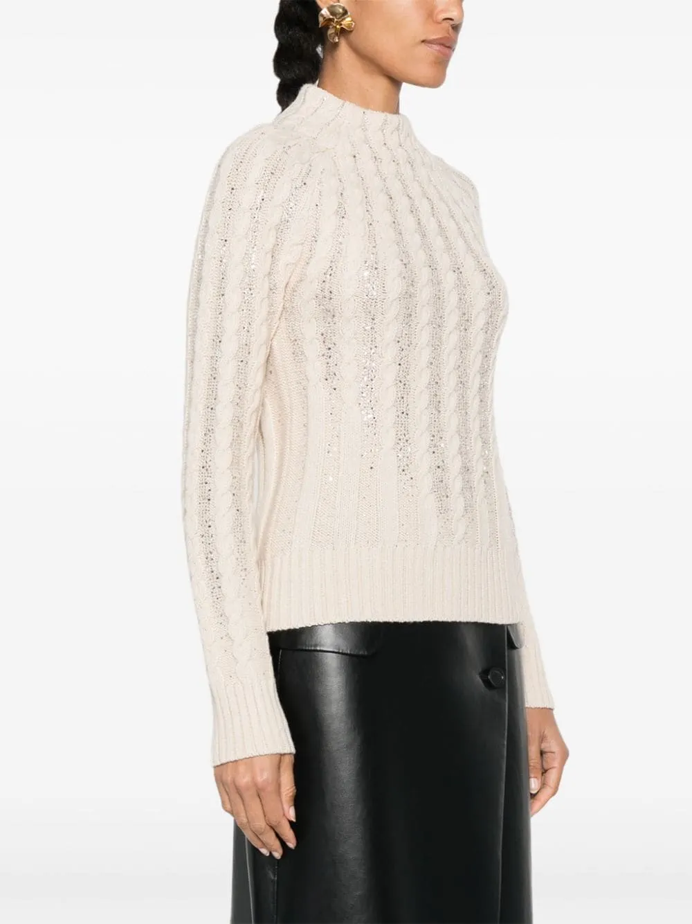 WOOL TURTLE-NECK SWEATER