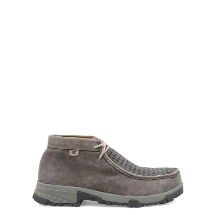 Work Twisted X Men's Work Chukka Driving Moc Grey & Grey