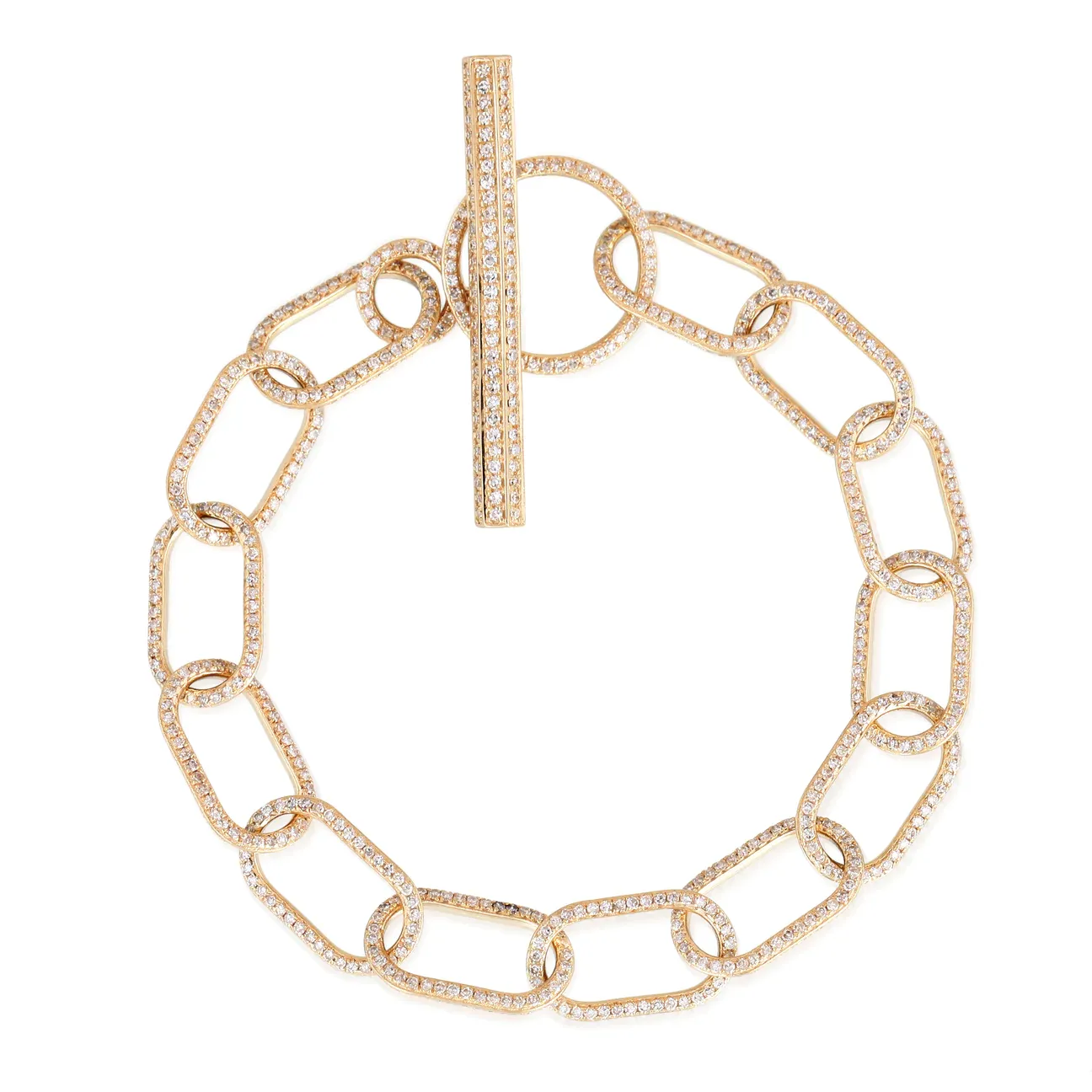 ZOEY DIAMOND TOGGLE BRACELET