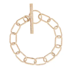 ZOEY DIAMOND TOGGLE BRACELET